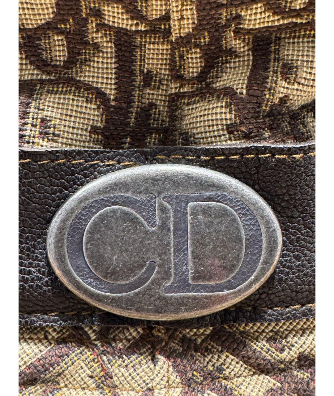 CHRISTIAN DIOR Бежевая хлопковая шляпа, фото 4