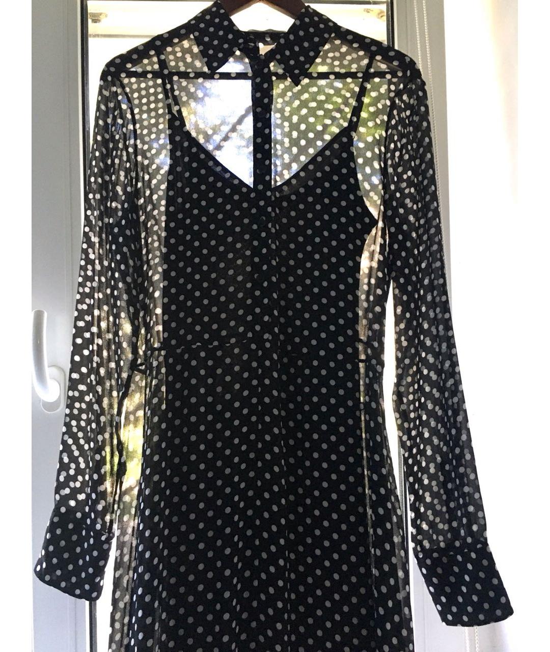 HUGO BOSS Мульти вискозное повседневное платье, фото 6