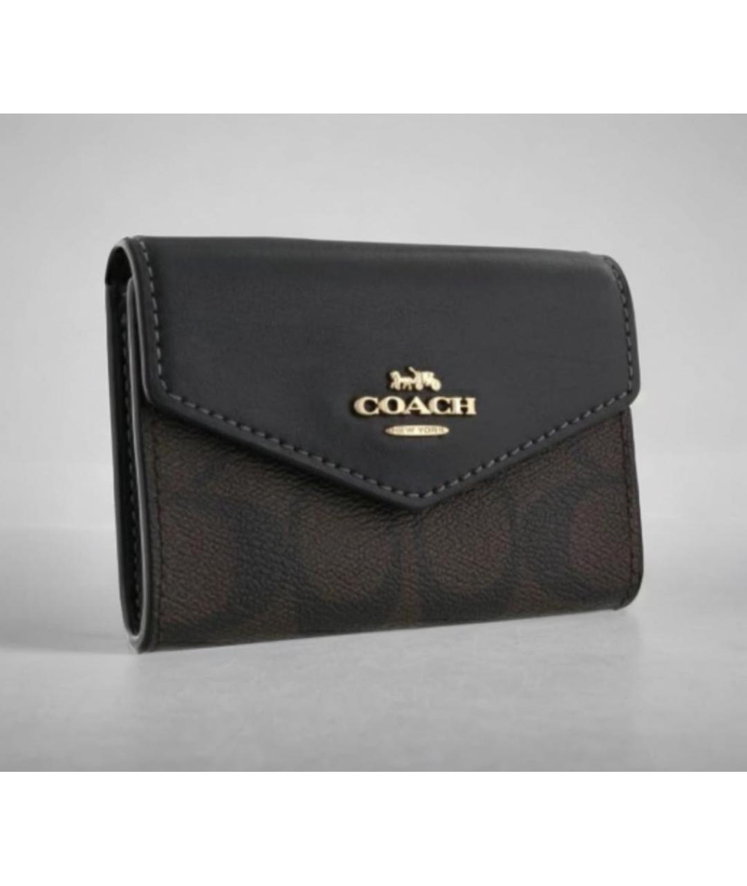 COACH Коричневый кардхолдер, фото 2