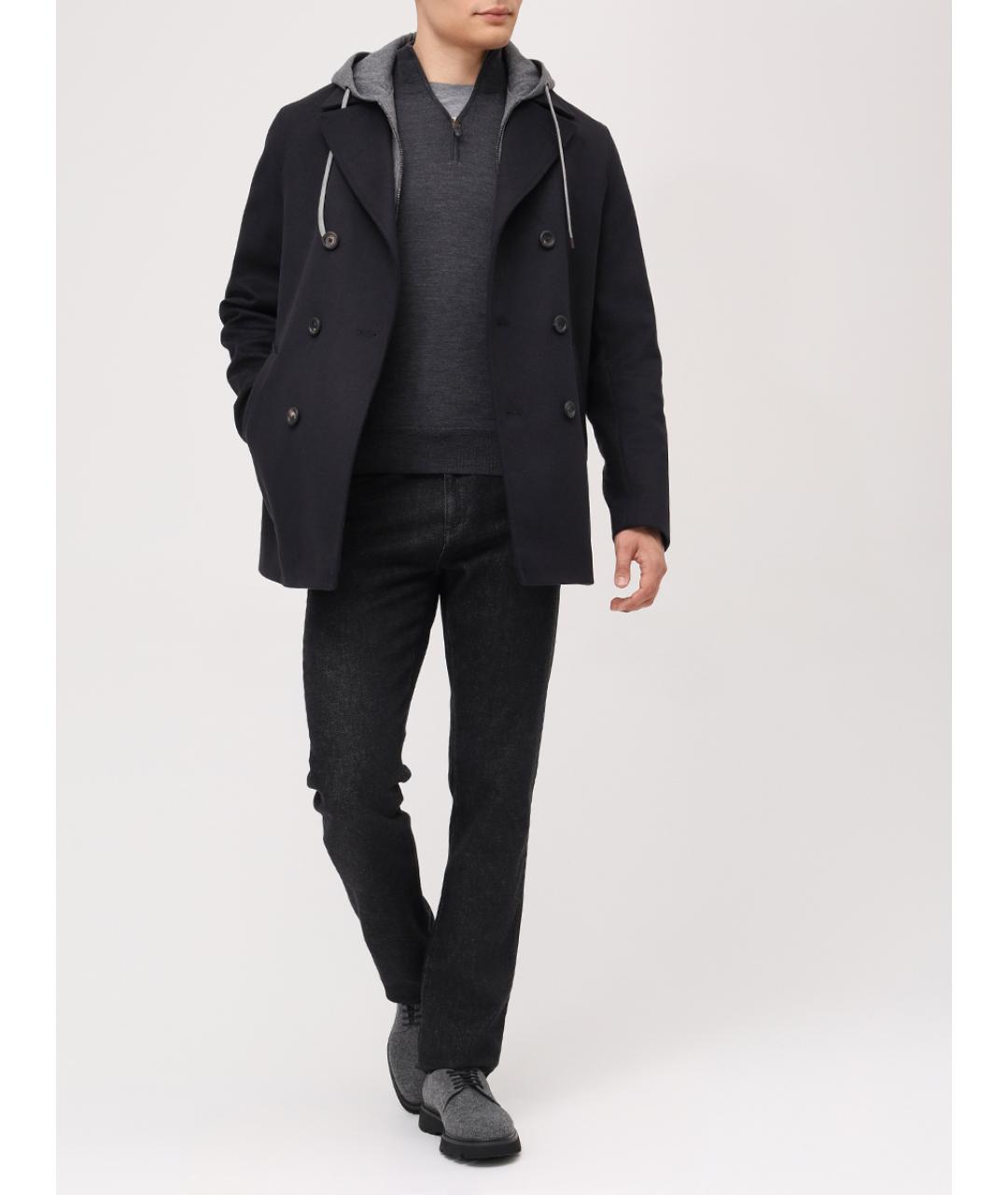 CANALI Антрацитовый джемпер / свитер, фото 2