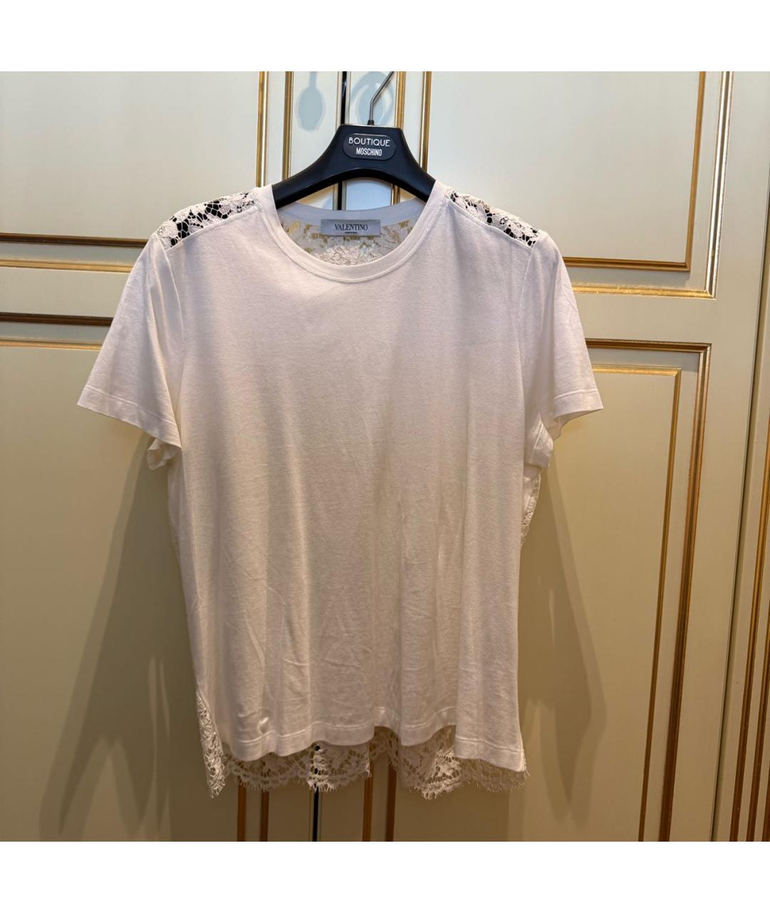VALENTINO Белая футболка, фото 5