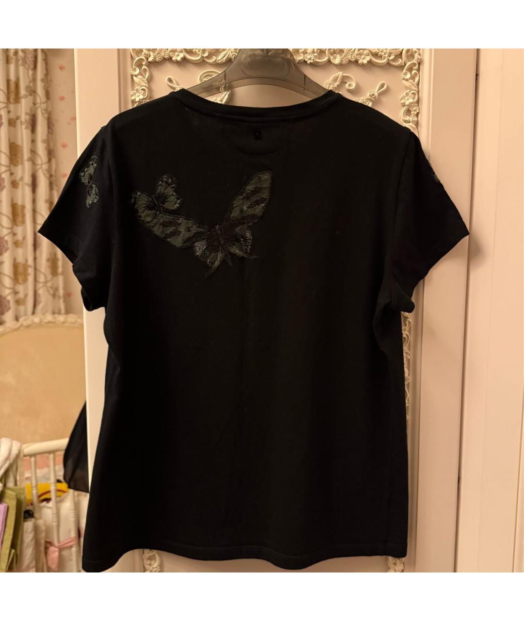 VALENTINO Черная футболка, фото 2