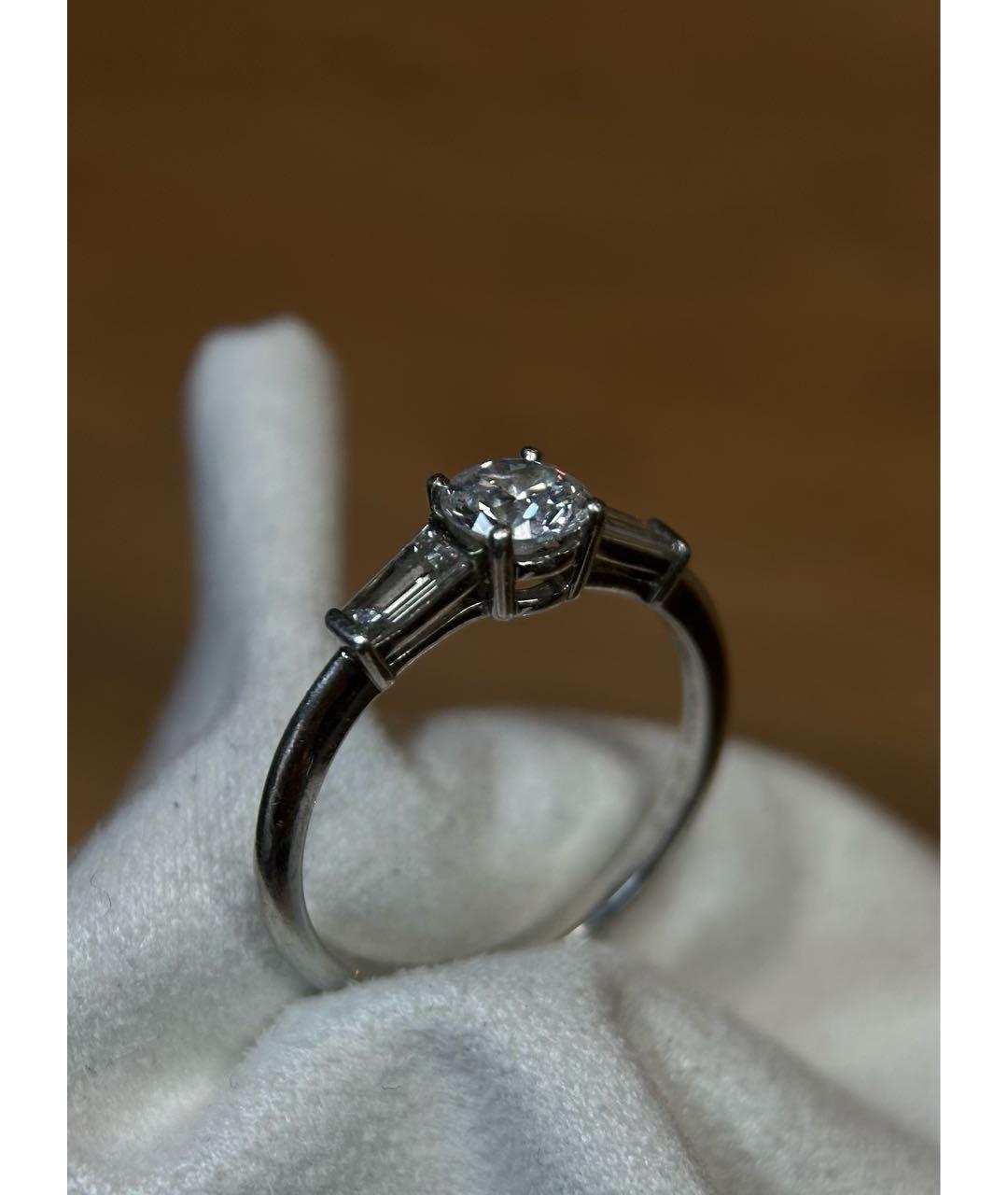 TIFFANY&CO Серебряное платиновое кольцо, фото 3