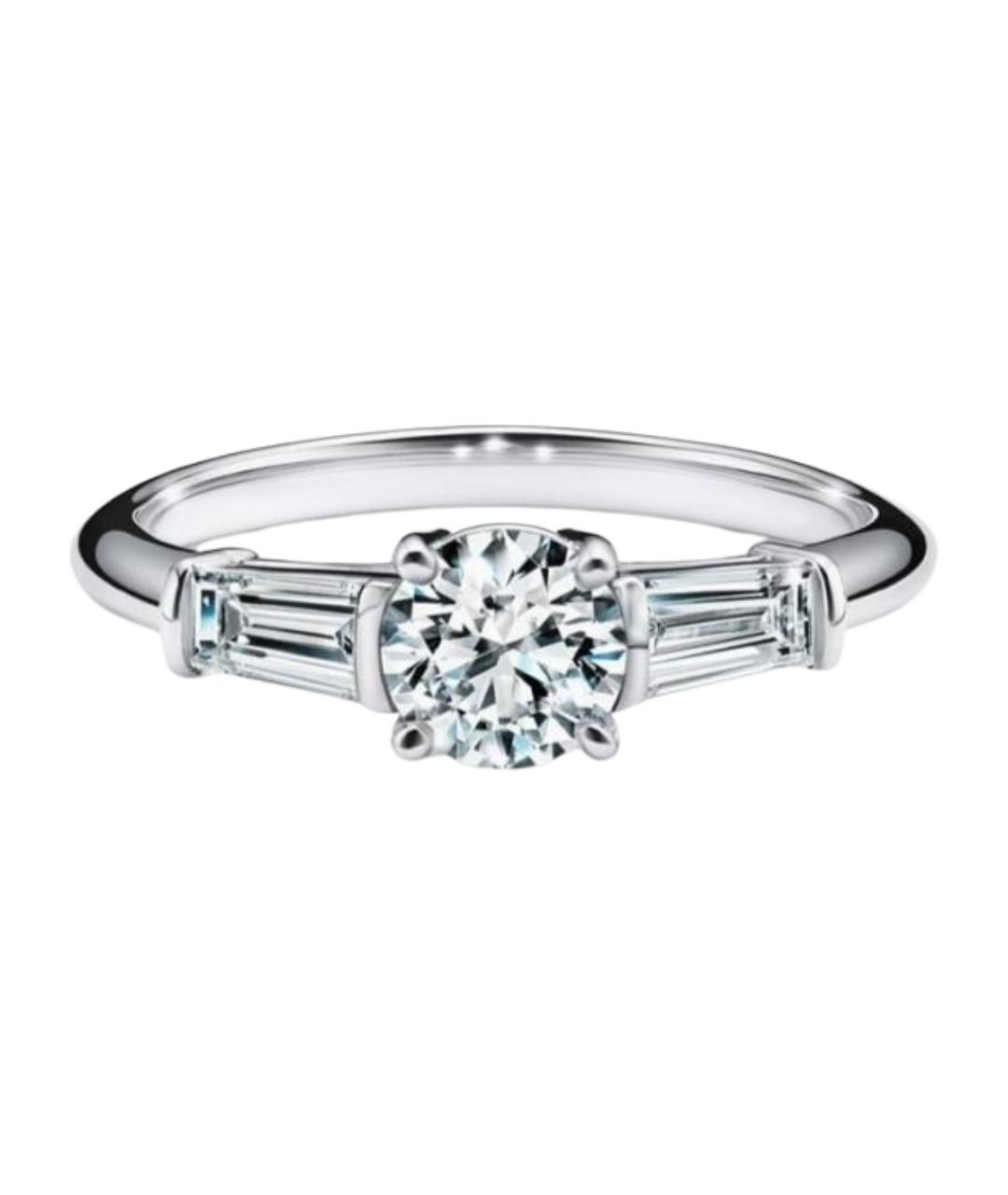 TIFFANY&CO Серебряное платиновое кольцо, фото 1