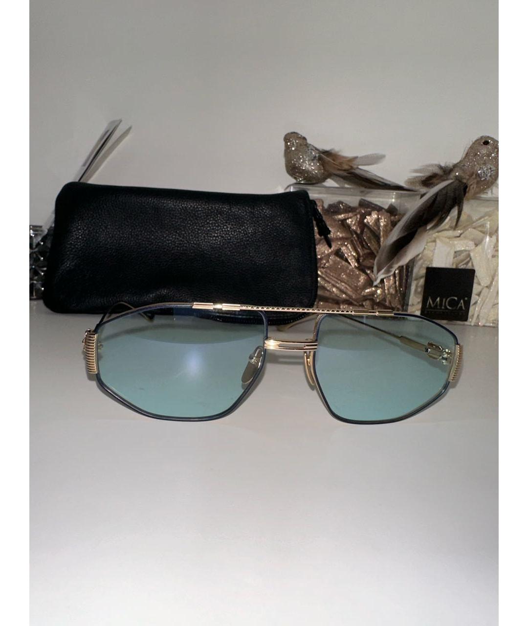 CHROME HEARTS Золотые солнцезащитные очки, фото 2