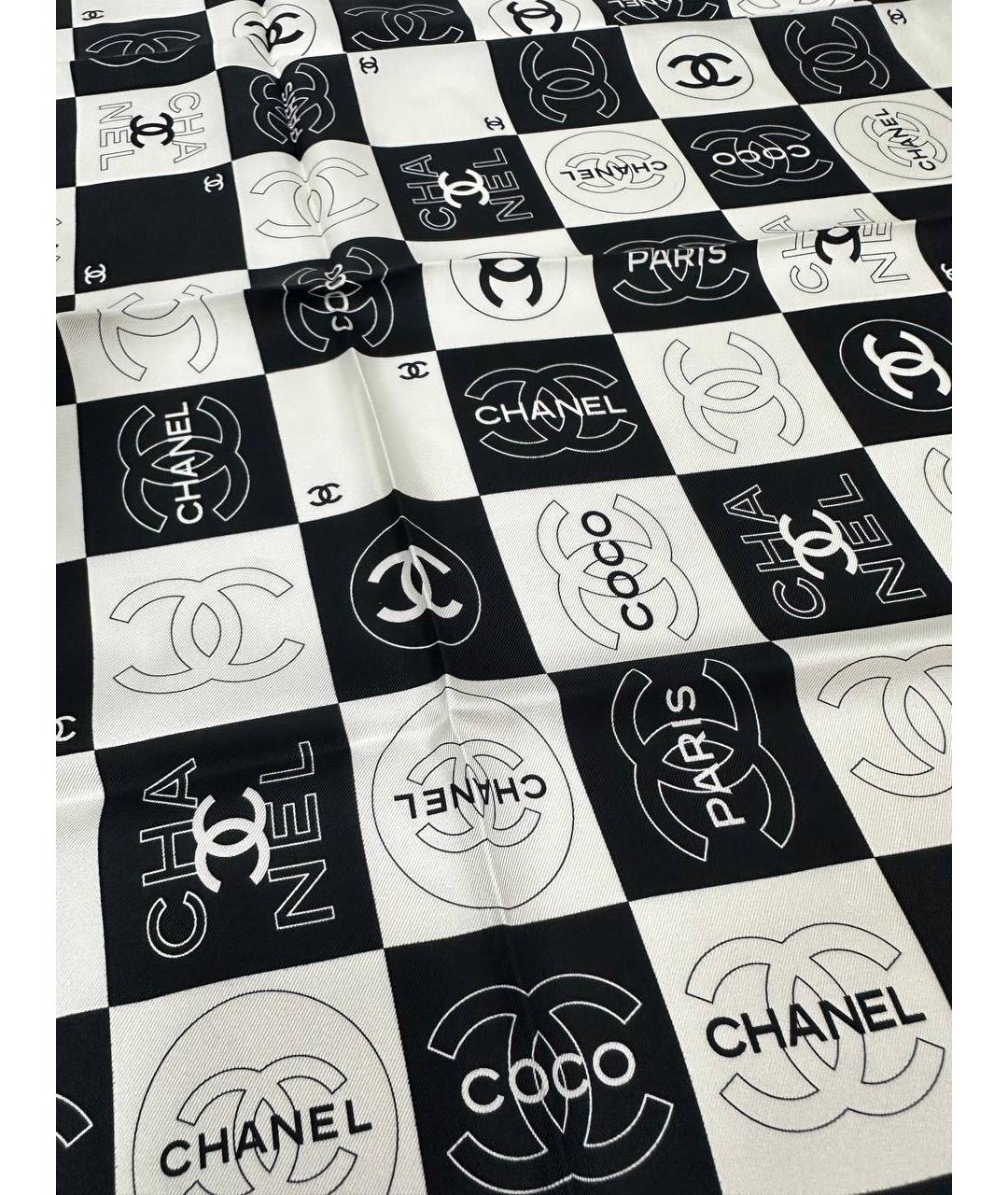 CHANEL Мульти шелковый платок, фото 5