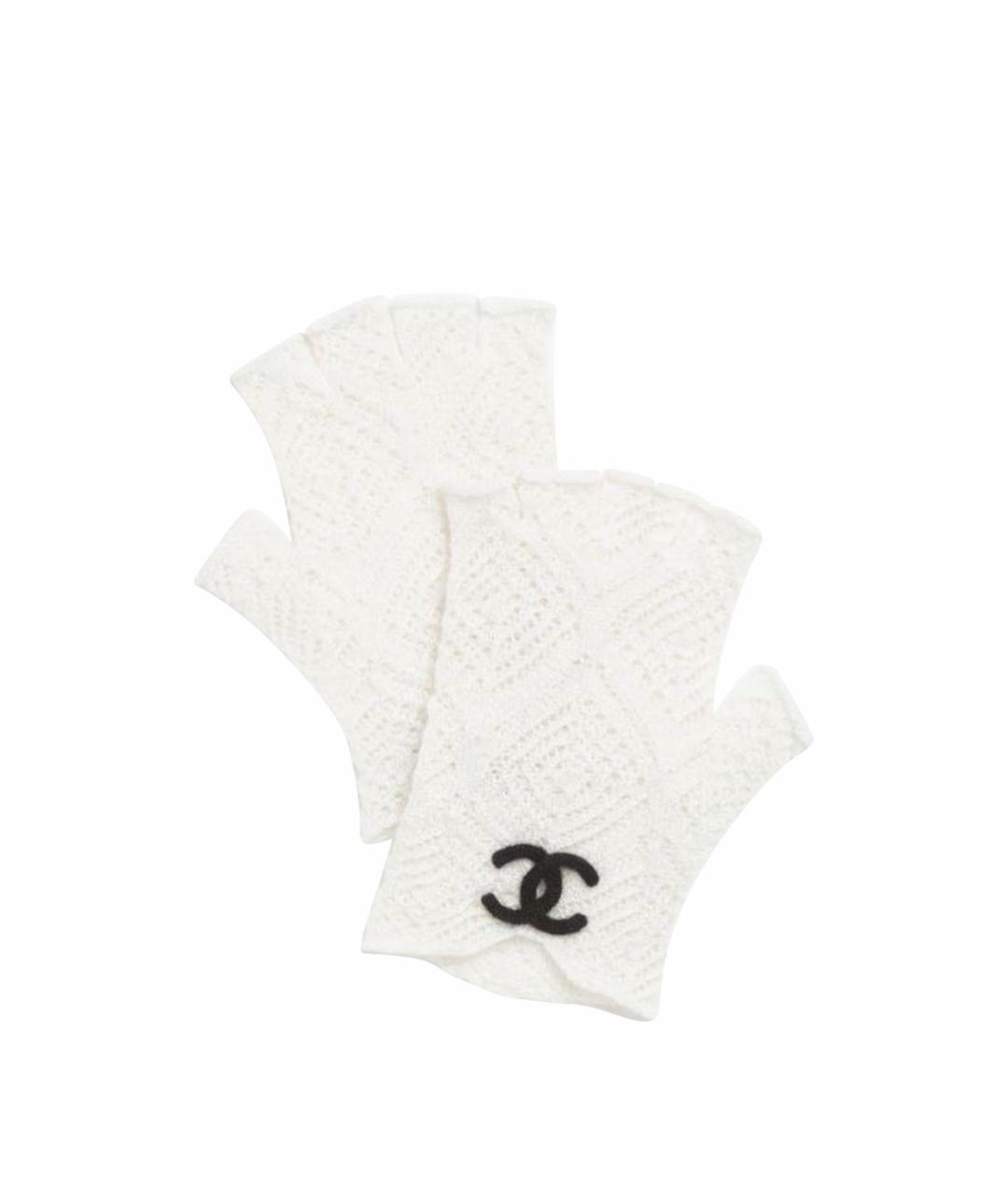 CHANEL Белые перчатки, фото 1