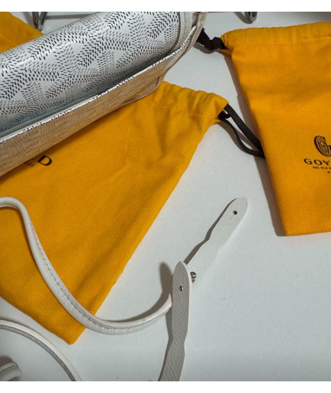 GOYARD Белая сумка на плечо, фото 5
