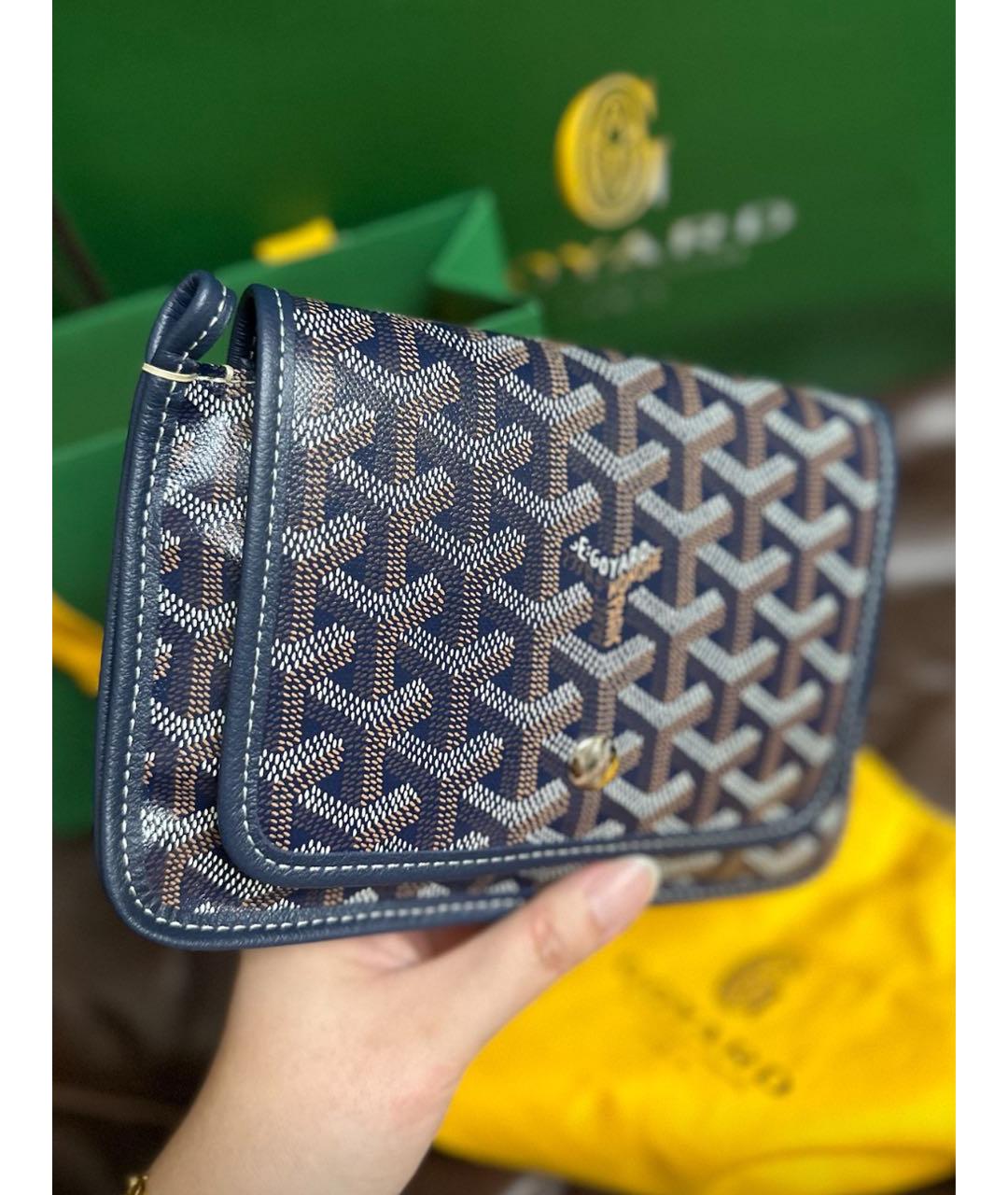GOYARD Темно-синяя сумка на плечо, фото 2