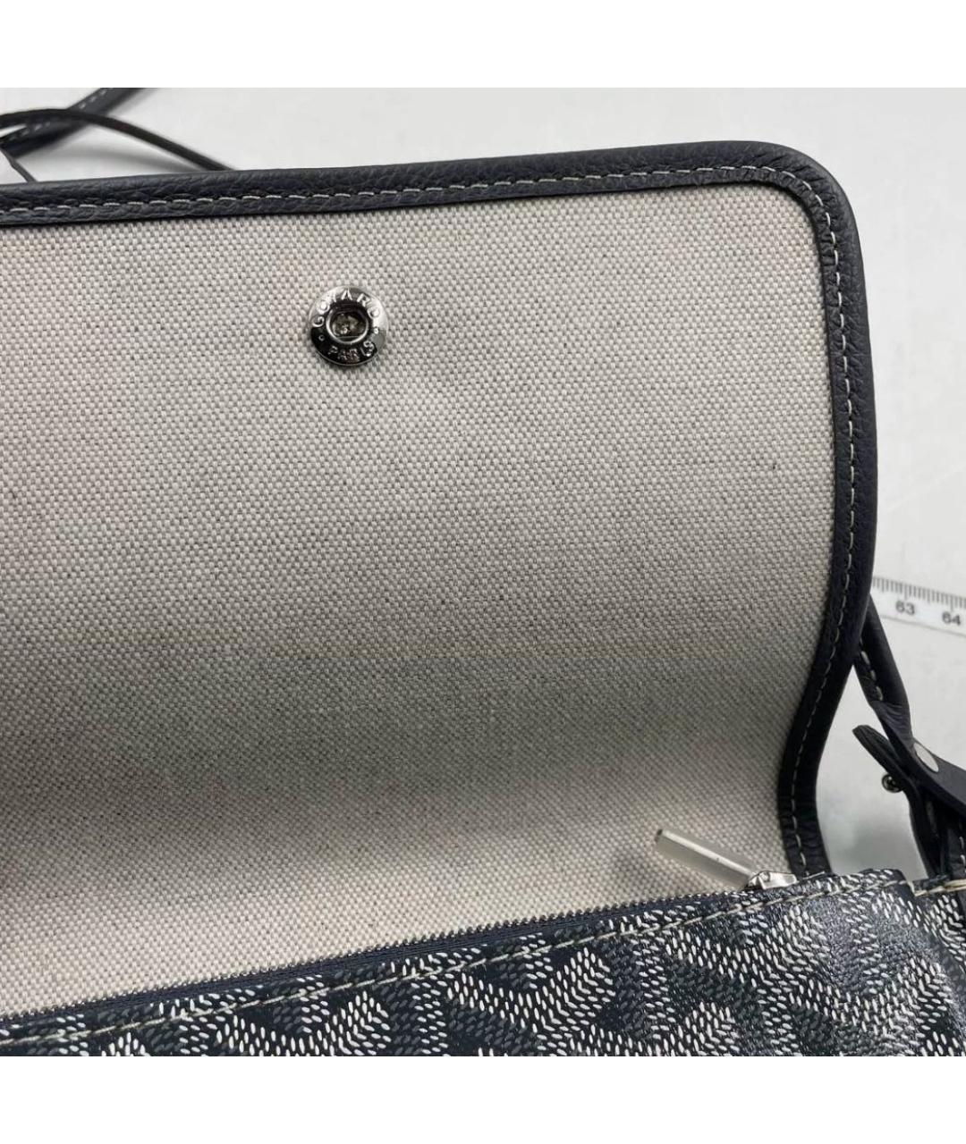 GOYARD Серая сумка на плечо, фото 5