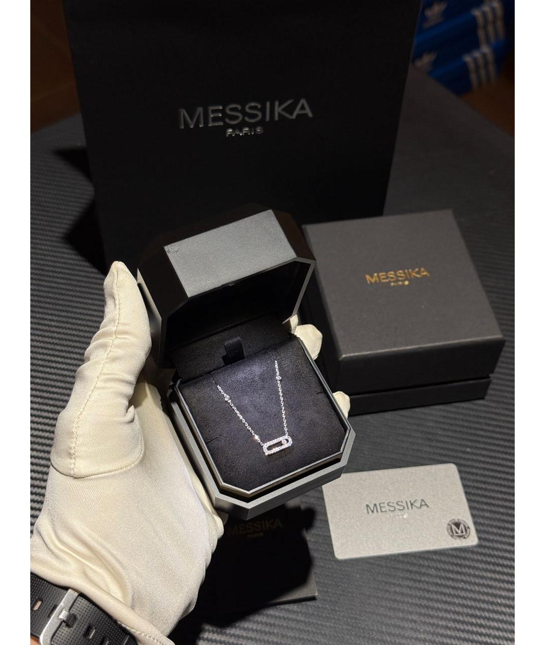 MESSIKA Серебряная подвеска из белого золота, фото 5