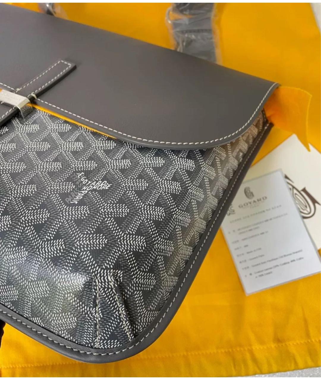 GOYARD Серая сумка на плечо, фото 5