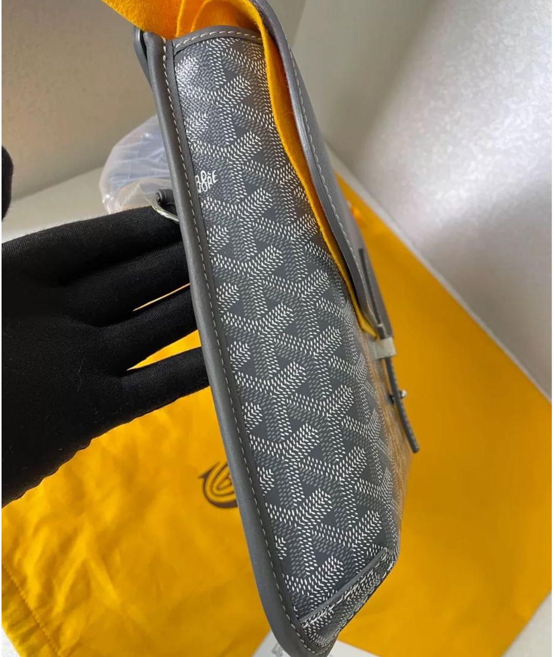 GOYARD Серая сумка на плечо, фото 6