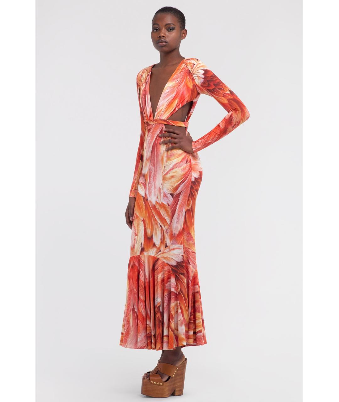 ROBERTO CAVALLI Мульти коктейльное платье, фото 4
