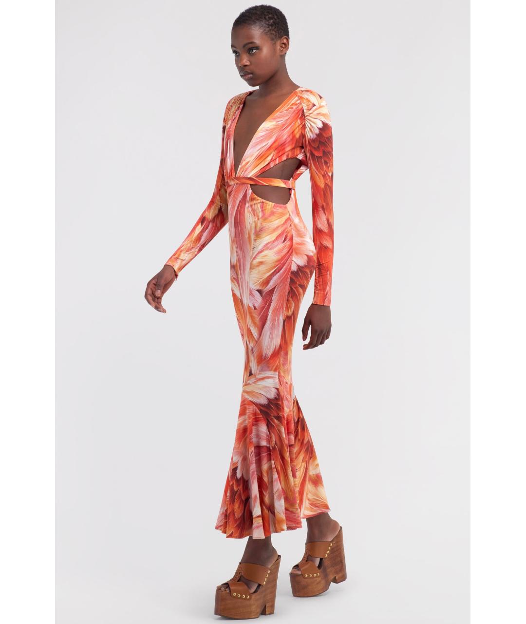 ROBERTO CAVALLI Мульти коктейльное платье, фото 3