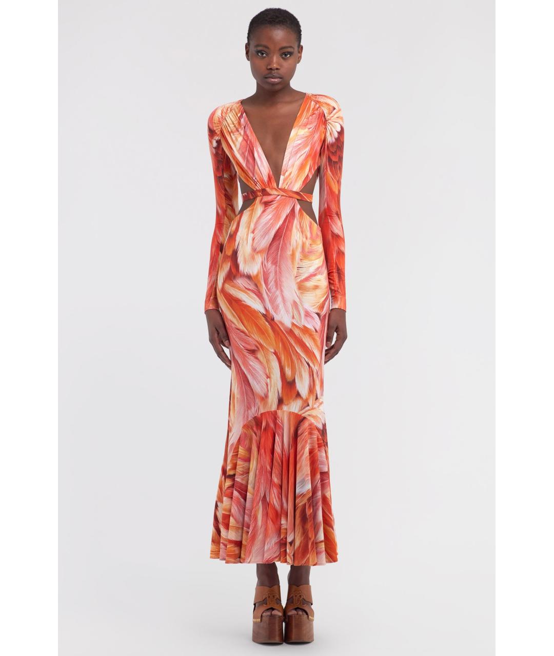 ROBERTO CAVALLI Мульти коктейльное платье, фото 2