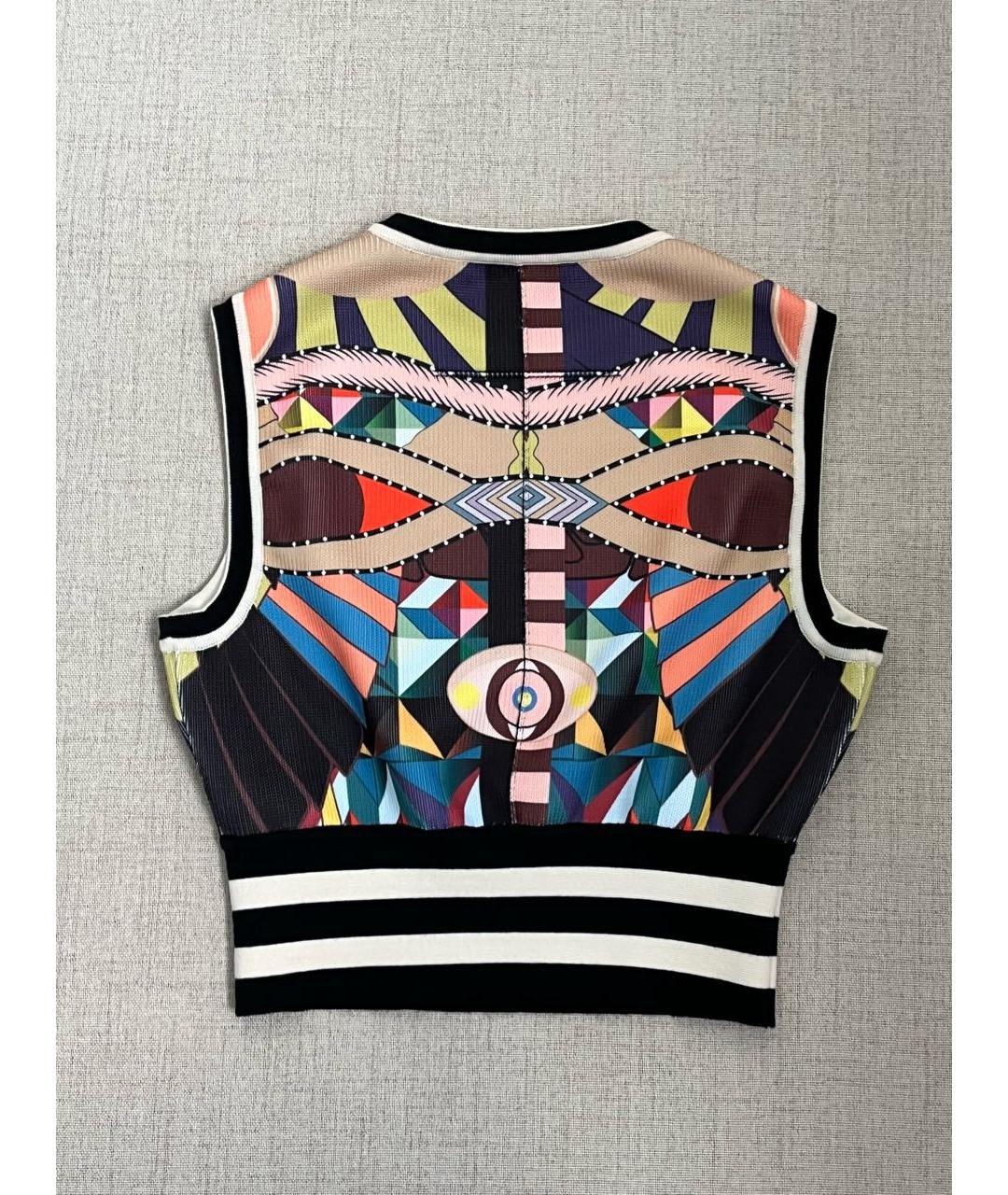 GIVENCHY Мульти шерстяная майка, фото 2