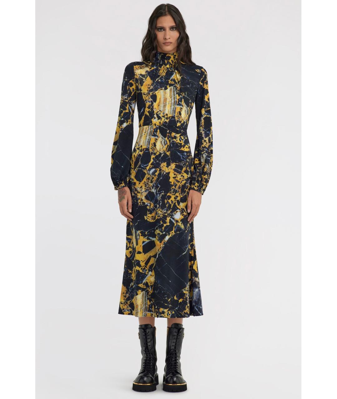 ROBERTO CAVALLI Мульти коктейльное платье, фото 2