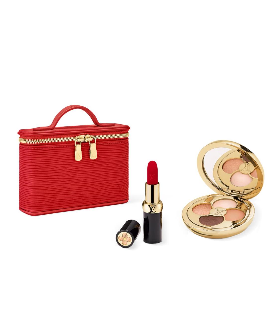 LOUIS VUITTON Красная кожаная сумка с короткими ручками, фото 5