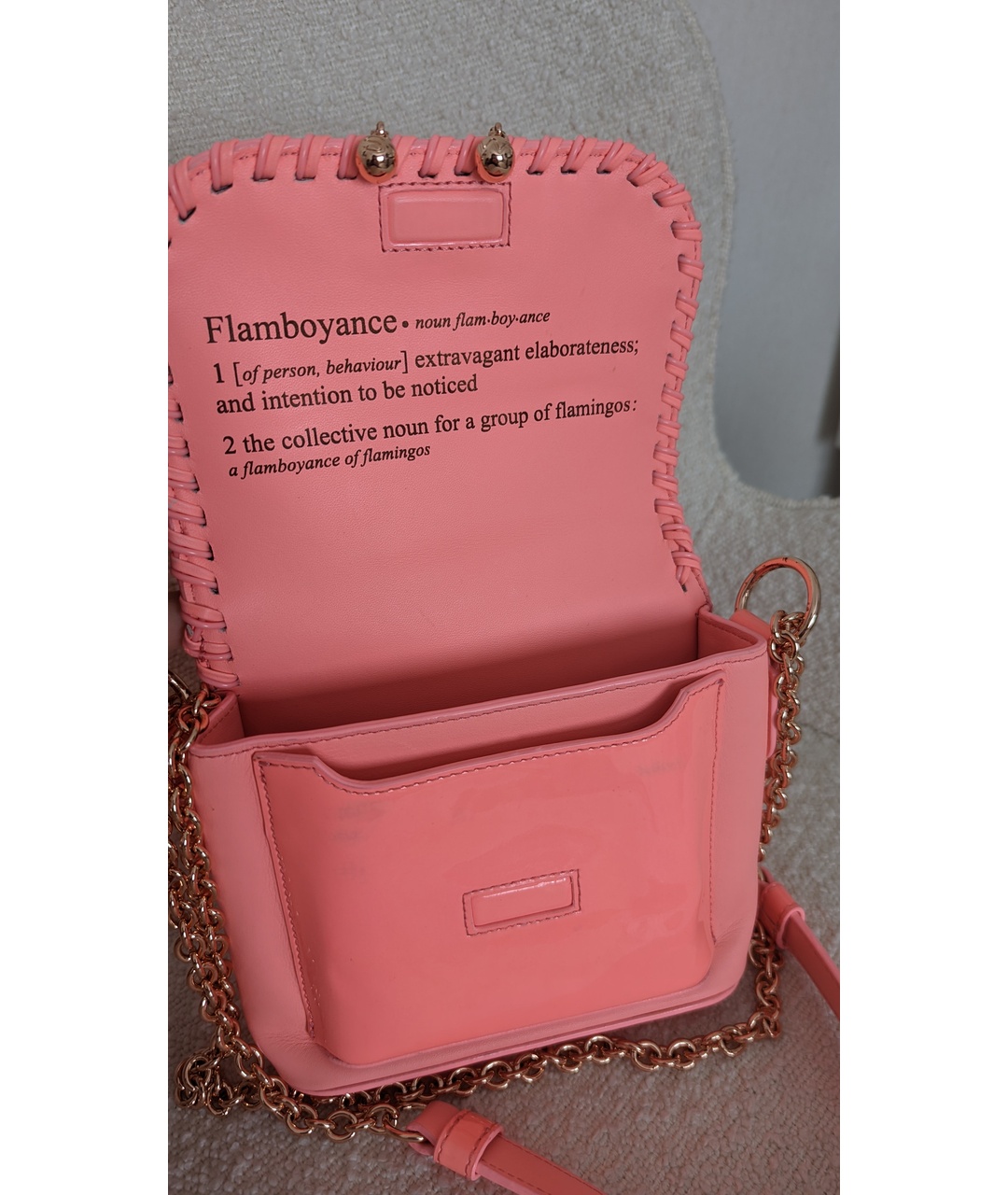 SOPHIA WEBSTER Розовая кожаная сумка тоут, фото 6