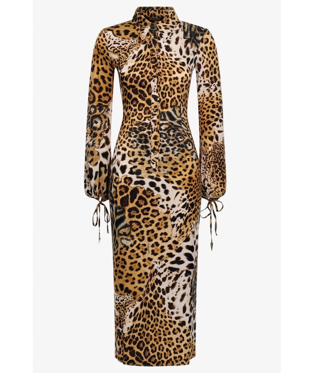 ROBERTO CAVALLI Мульти коктейльное платье, фото 6
