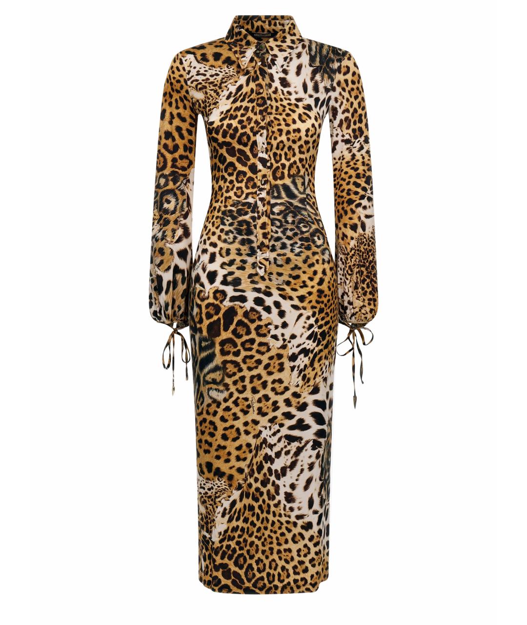 ROBERTO CAVALLI Мульти коктейльное платье, фото 1