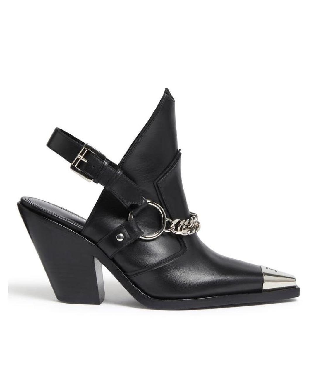 DAVID KOMA Черные кожаные ботинки, фото 8