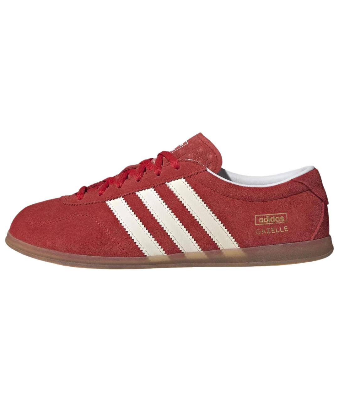 ADIDAS Красные замшевые кеды, фото 2