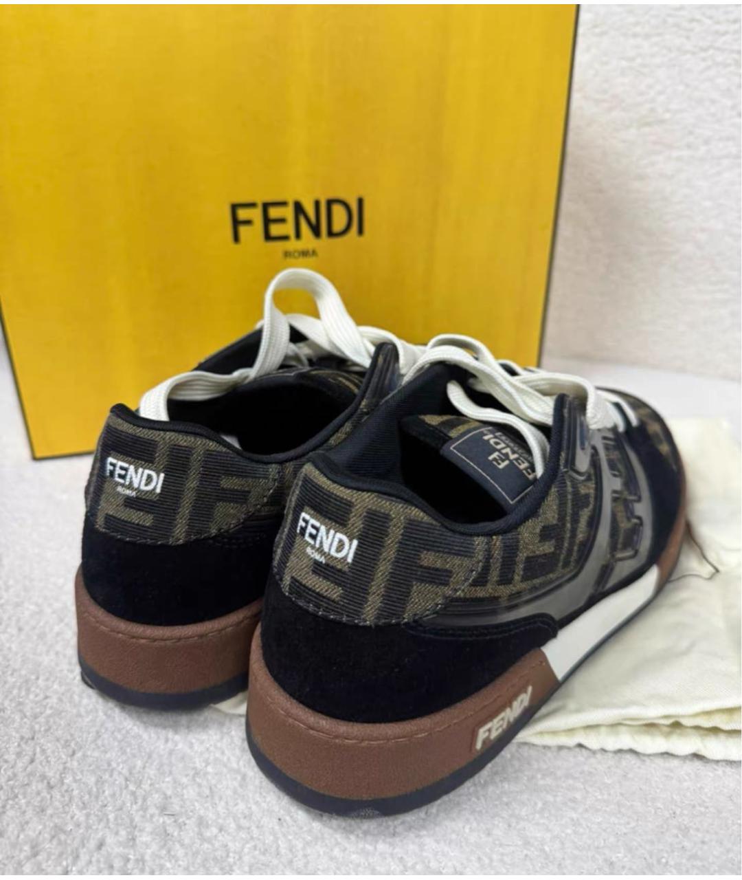 FENDI Кроссовки, фото 4