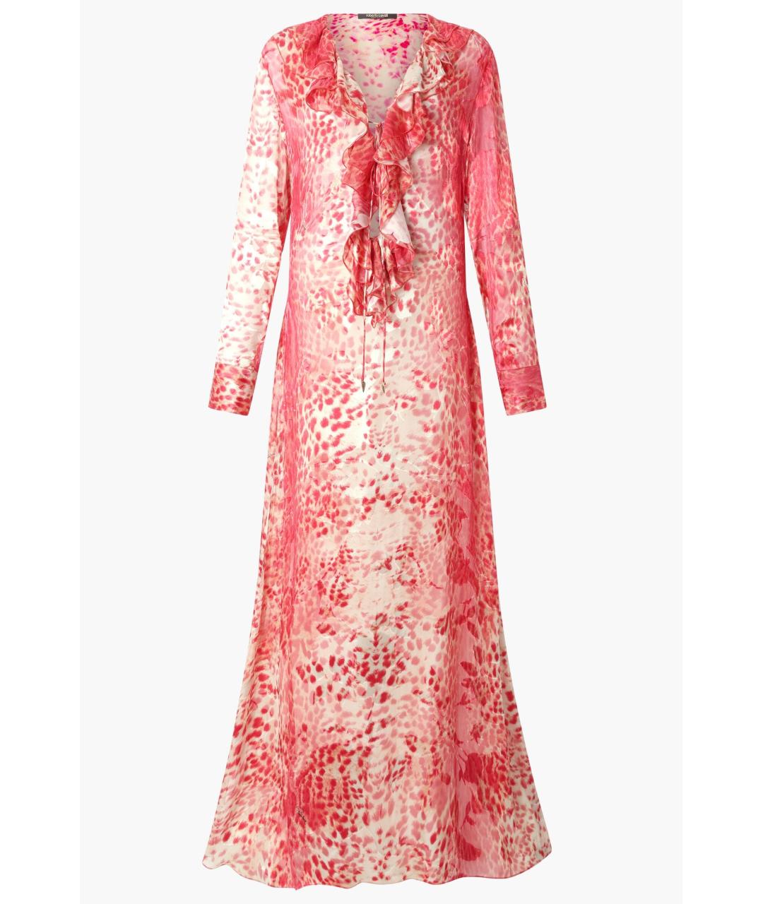 ROBERTO CAVALLI Мульти коктейльное платье, фото 7