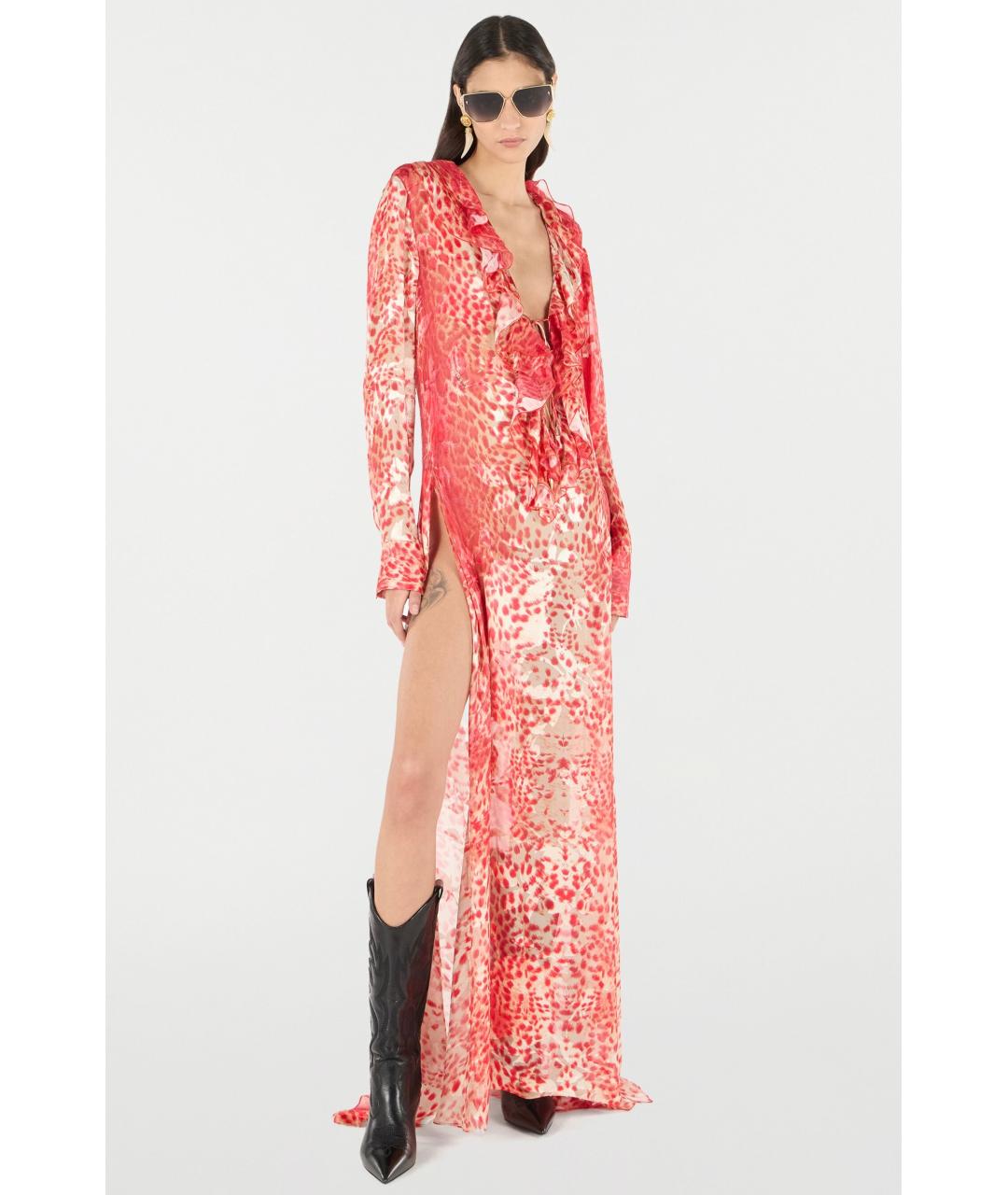 ROBERTO CAVALLI Мульти коктейльное платье, фото 2