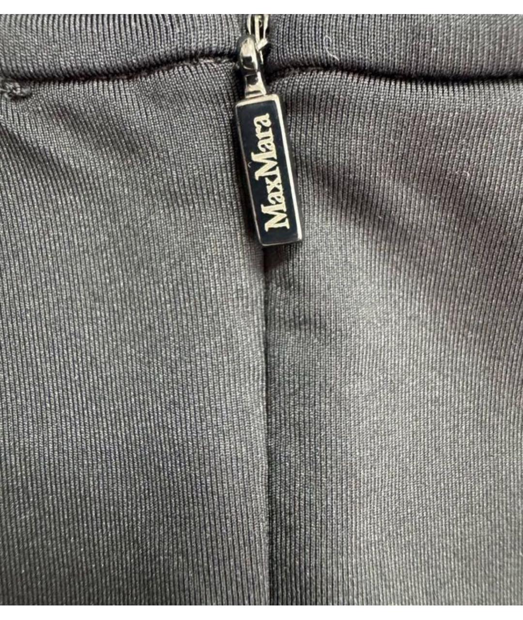 MAX MARA Черная майка, фото 5