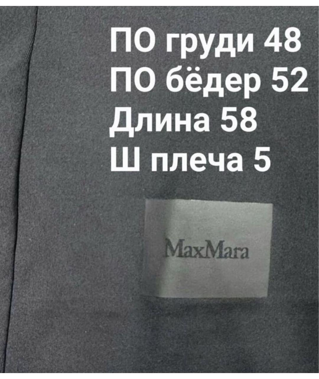 MAX MARA Черная майка, фото 6