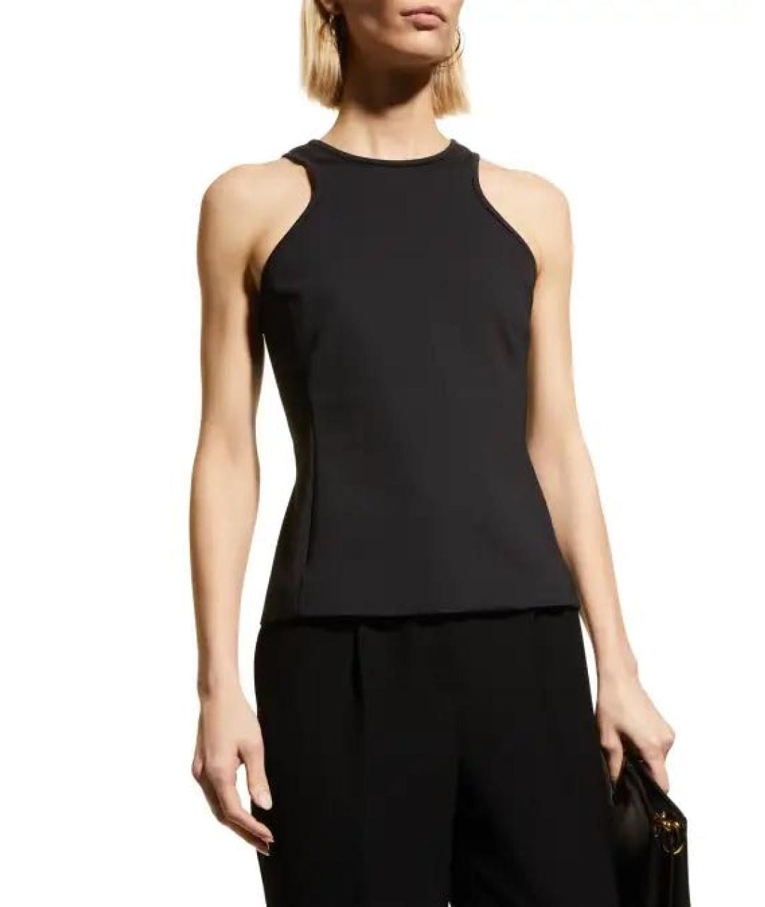 MAX MARA Черная майка, фото 7