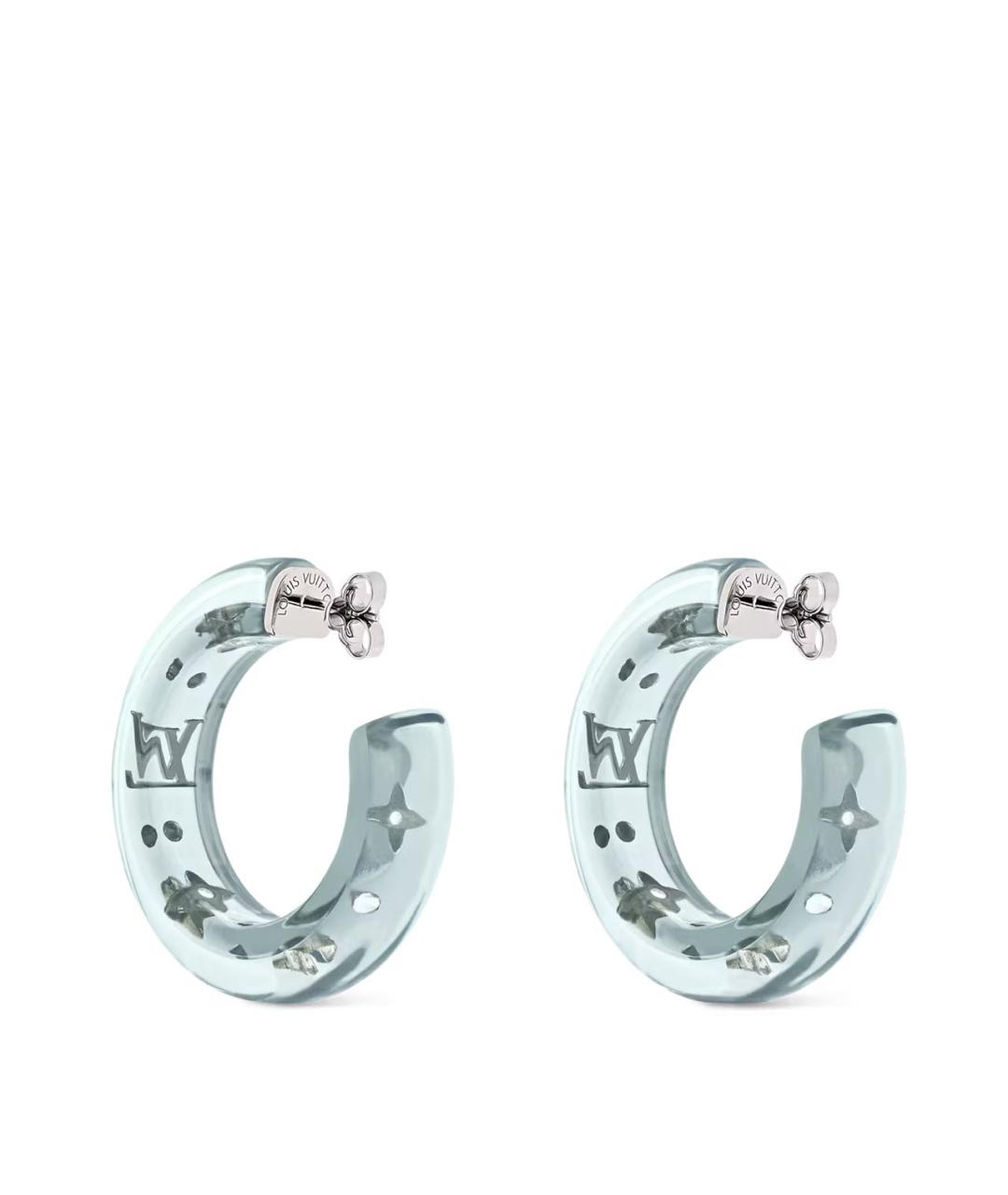 LOUIS VUITTON Синие серьги, фото 4