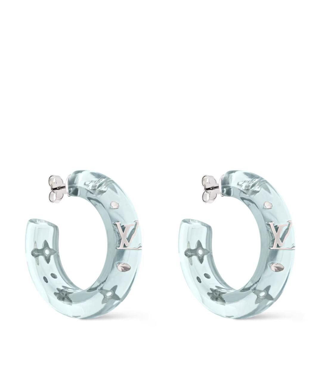 LOUIS VUITTON Синие серьги, фото 3