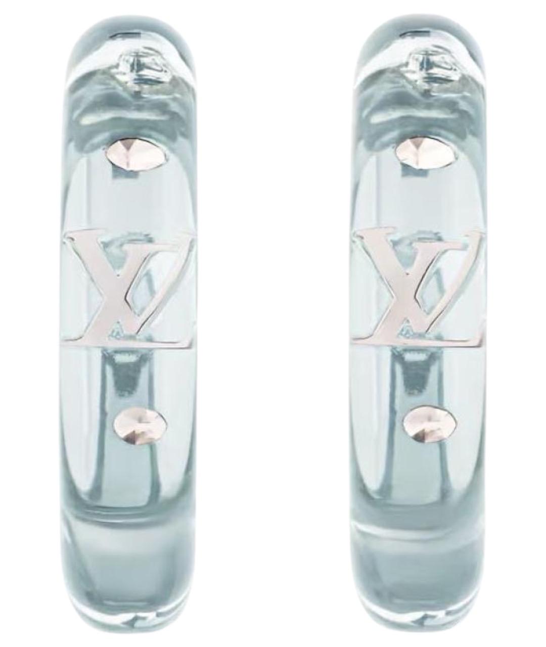 LOUIS VUITTON Синие серьги, фото 1