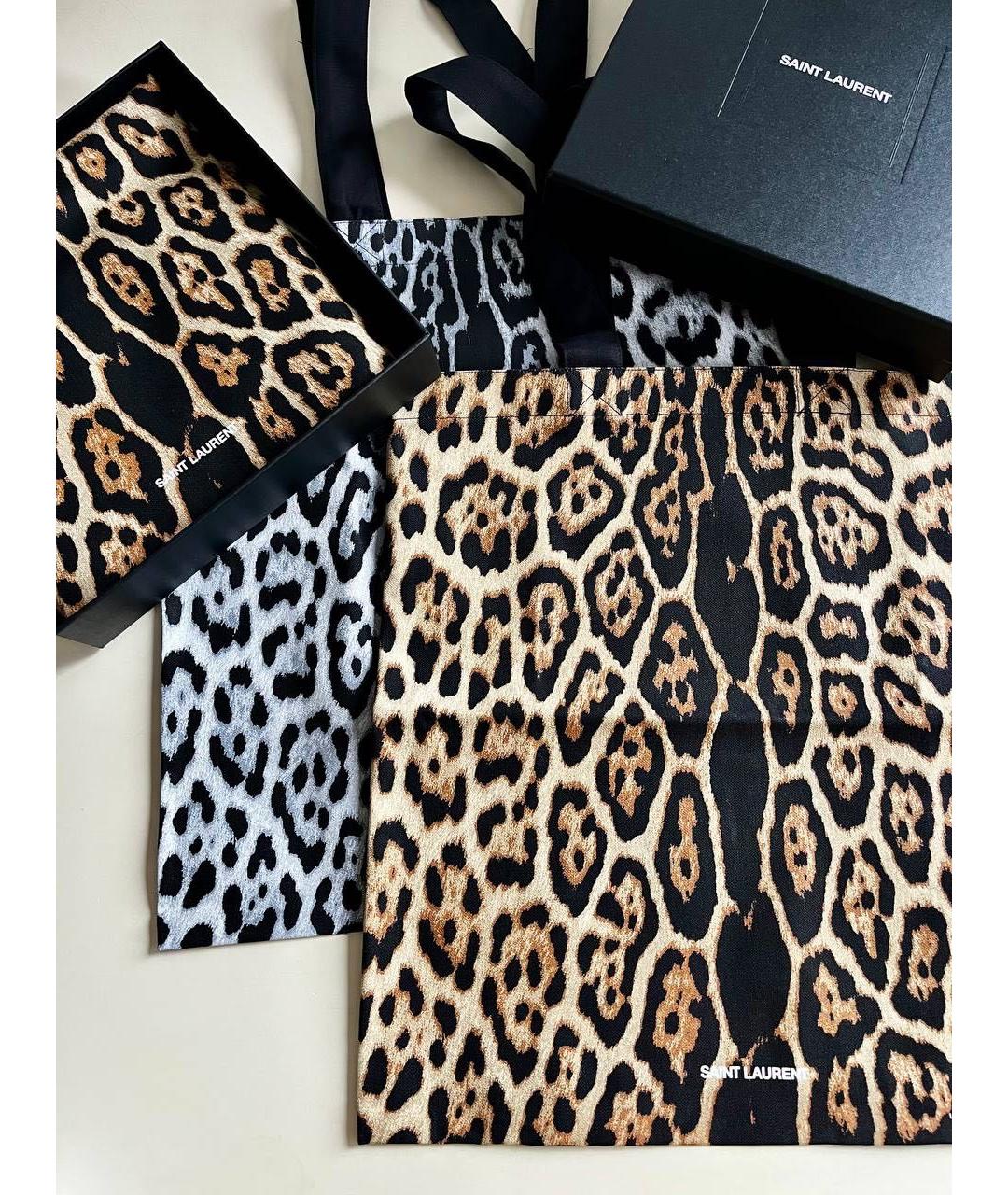 SAINT LAURENT Мульти хлопковая сумка тоут, фото 2