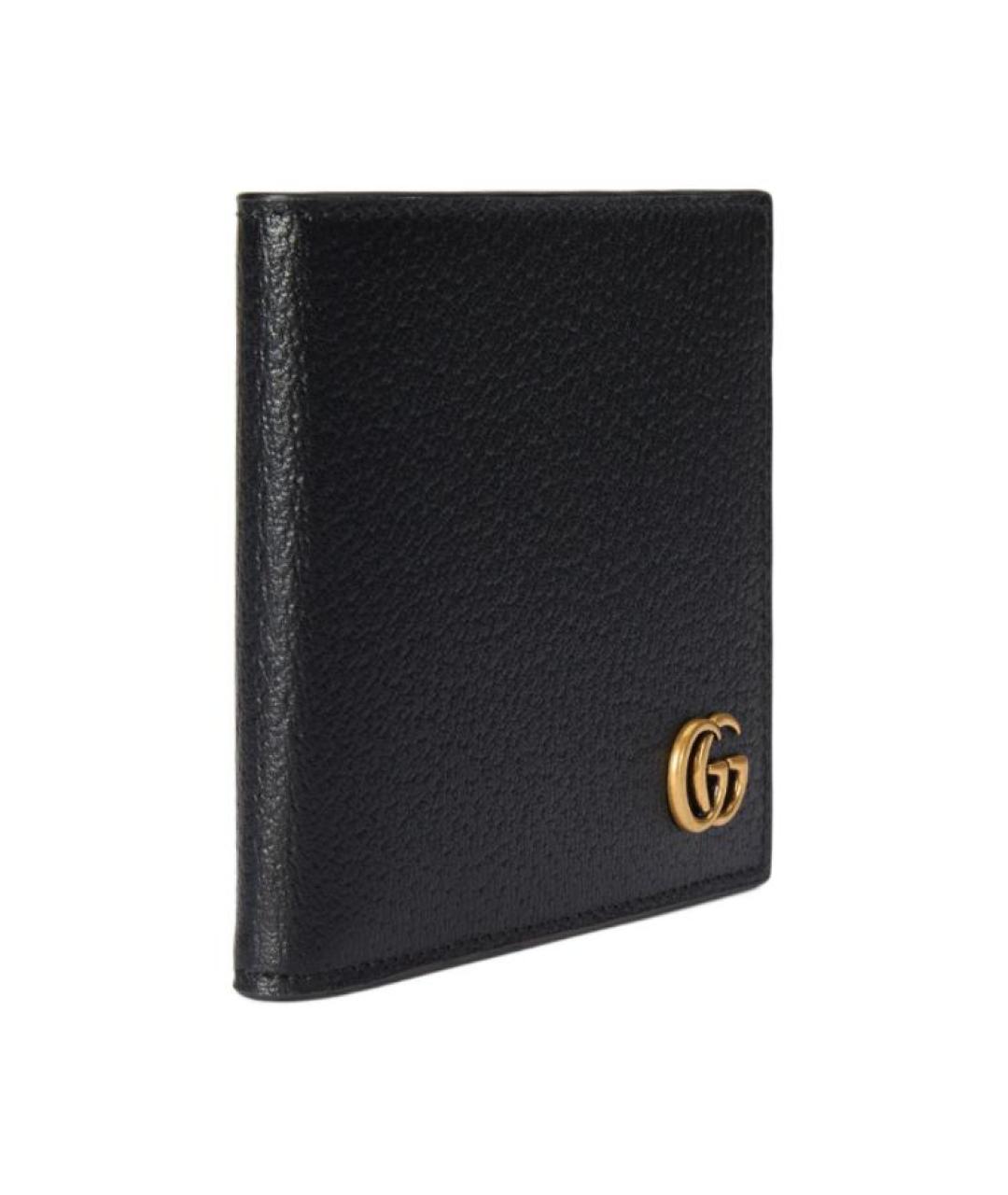 GUCCI Черный кожаный кошелек, фото 3
