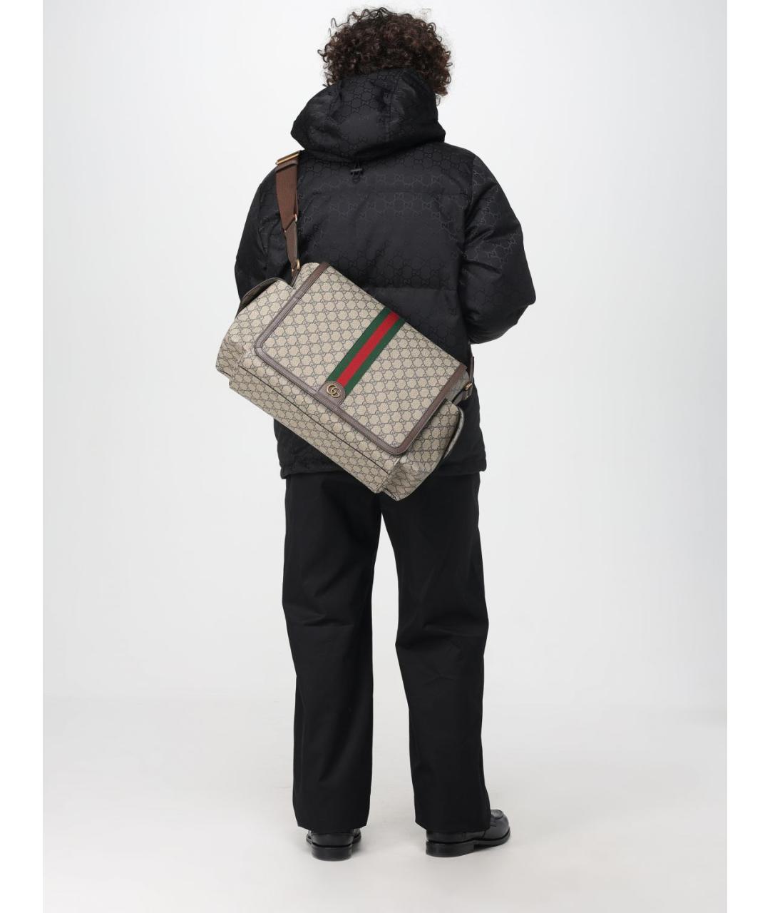 GUCCI Черный пуховик, фото 3