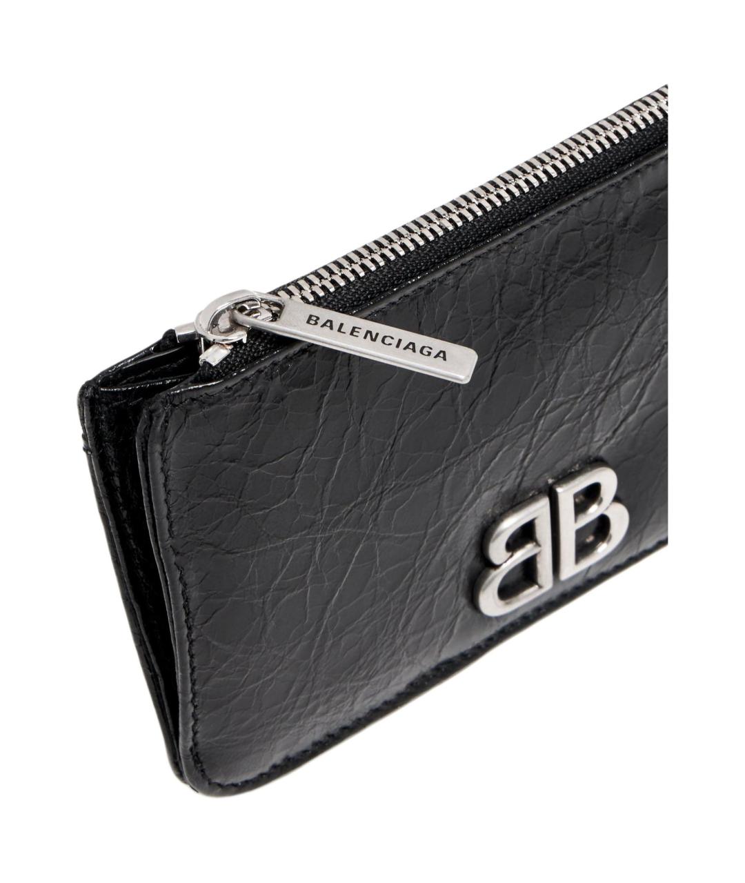 BALENCIAGA Черный кошелек, фото 4