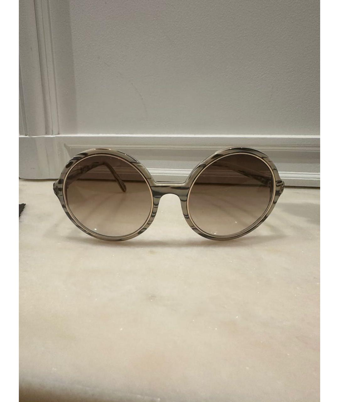 TOM FORD Бежевые солнцезащитные очки, фото 2