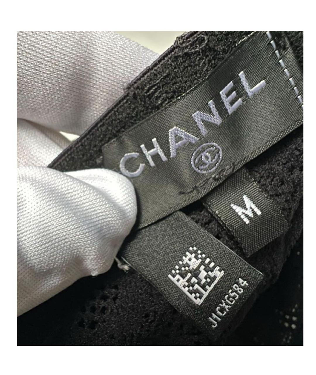 CHANEL Черные носки, чулки и колготы, фото 5