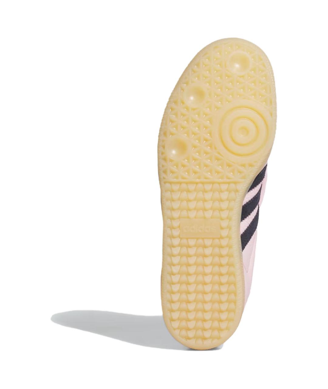 ADIDAS Розовые кожаные кеды, фото 6