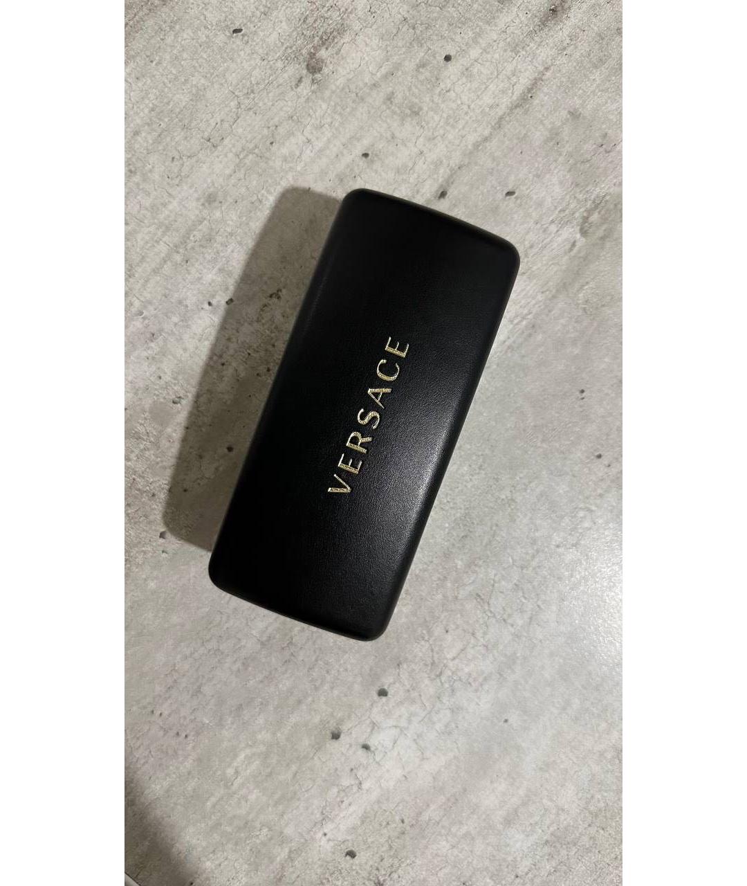 VERSACE Черные солнцезащитные очки, фото 5