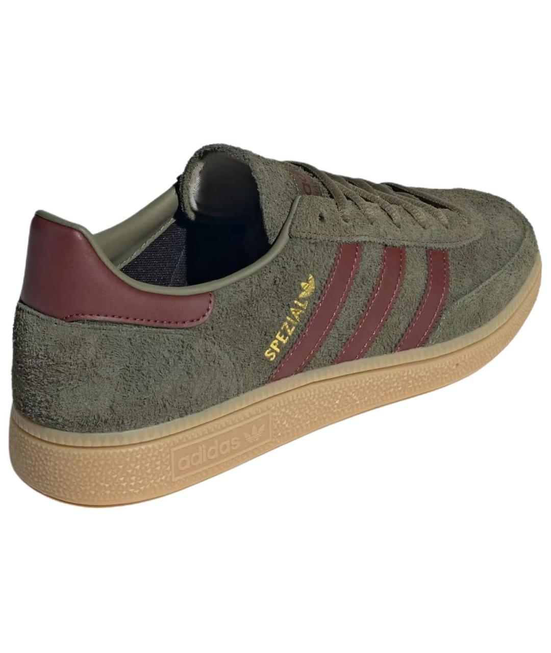 ADIDAS Зеленые замшевые кеды, фото 4