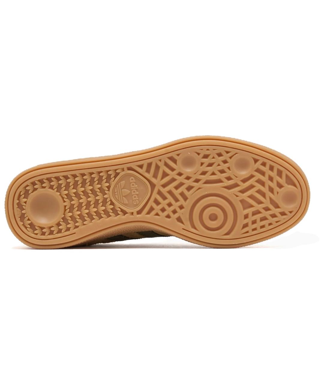 ADIDAS Коричневые замшевые низкие кроссовки / кеды, фото 5