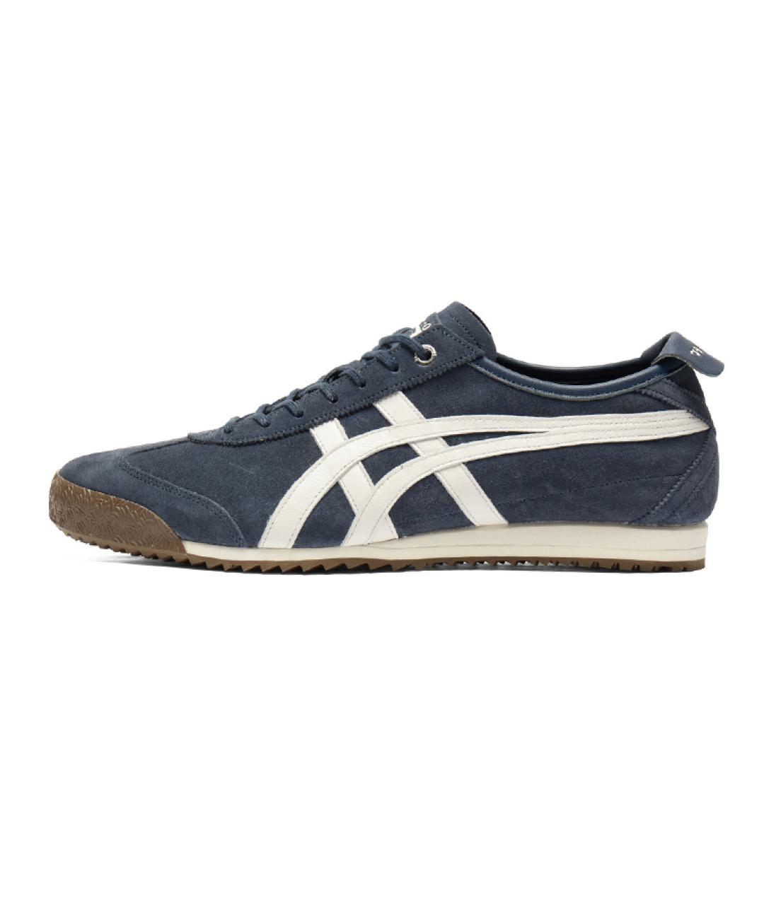 ONITSUKA TIGER Синие замшевые кеды, фото 2