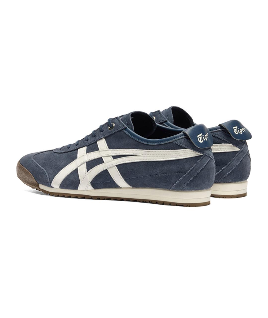 ONITSUKA TIGER Синие замшевые кеды, фото 4
