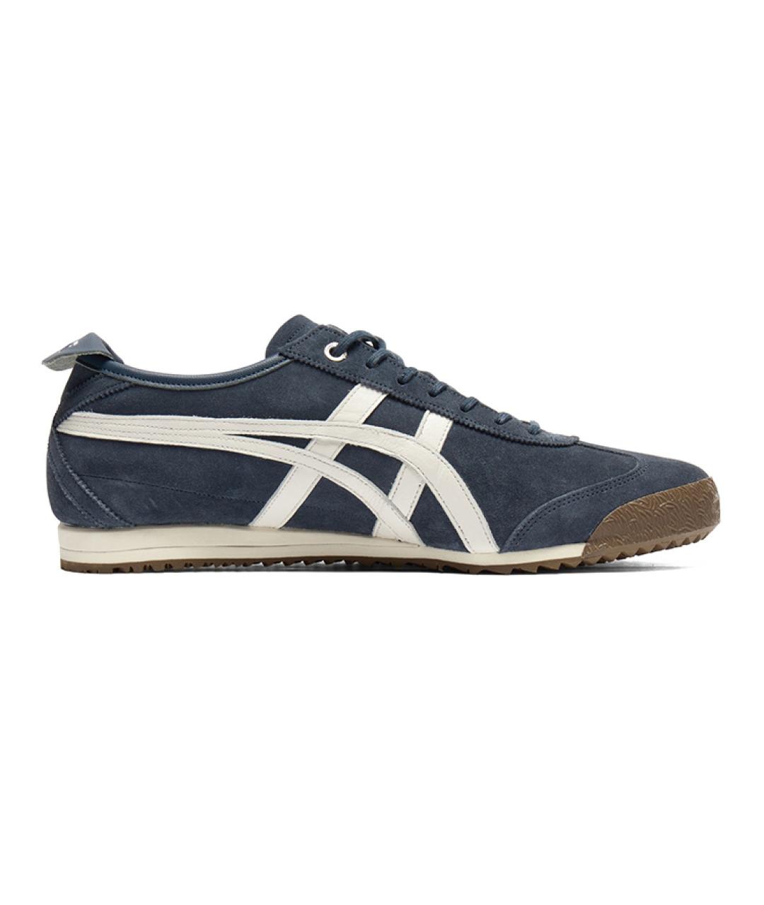 ONITSUKA TIGER Синие замшевые кеды, фото 1
